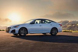 2024 Nissan Altima in white.